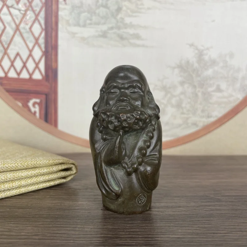Antique Copper Old Patina Daruma Zen Ornament Collectible Daruma Decoration Gift Desktop Display
Antique Copper Old Patina Daruma Zen Ornament Collectible Daruma Decoration Gift Desktop Display