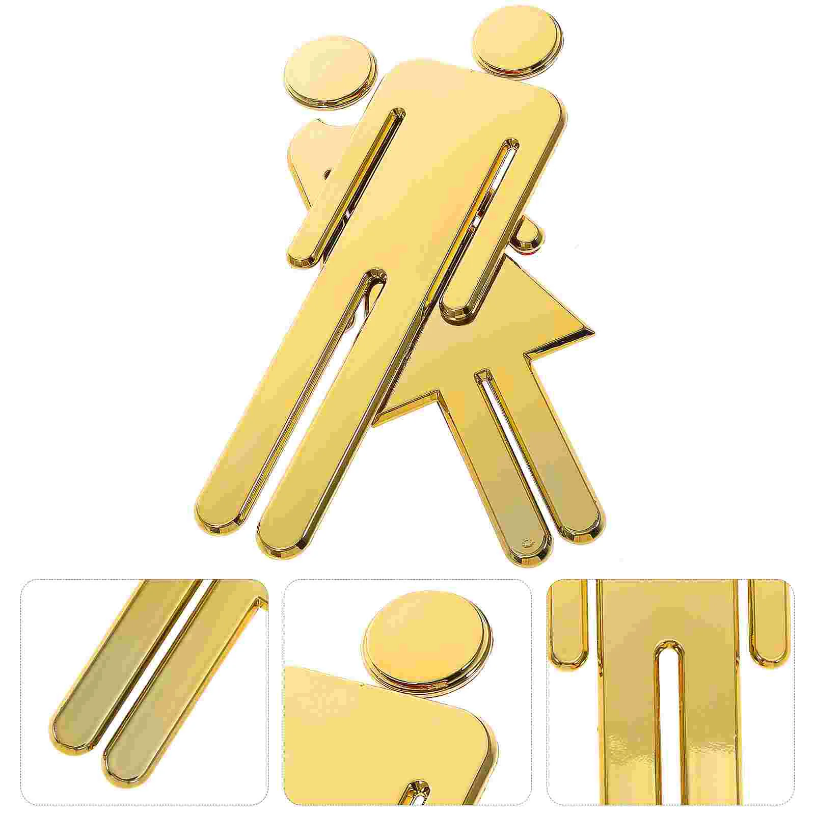Toilet Signboard Bathroom Signs Wall Decor Front Door Signage Funny Stainless Steel
Toilet Signboard Bathroom Signs Wall Decor Front Door Signage Funny Stainless Steel