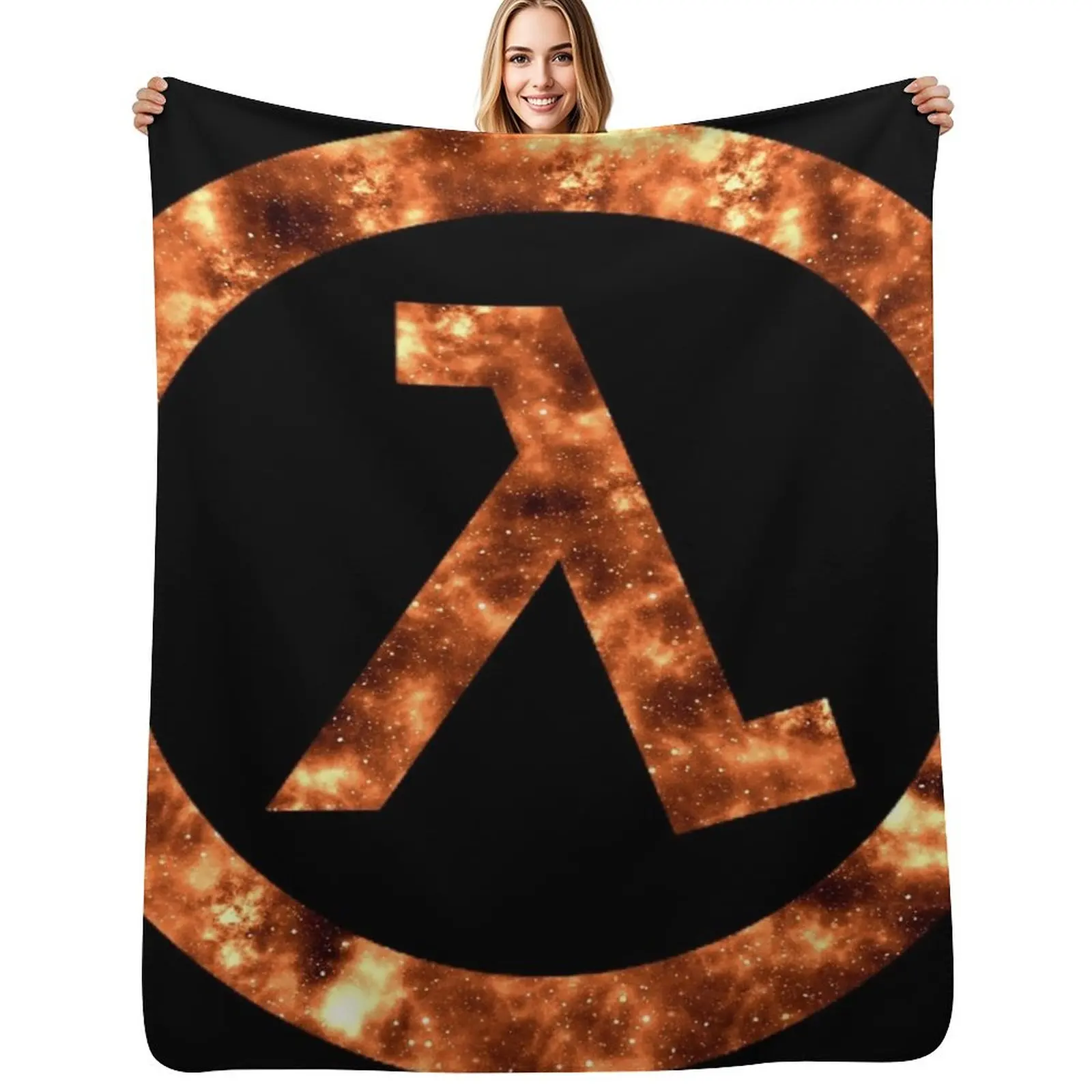 Half-Life - Lambda Logo (Galaxy Design) Throw Blanket Cozy Throw Blanket Birthday Gift for Him Her
Half-Life - Lambda Logo (Galaxy Design) Throw Blanket Cozy Throw Blanket Birthday Gift for Him Her