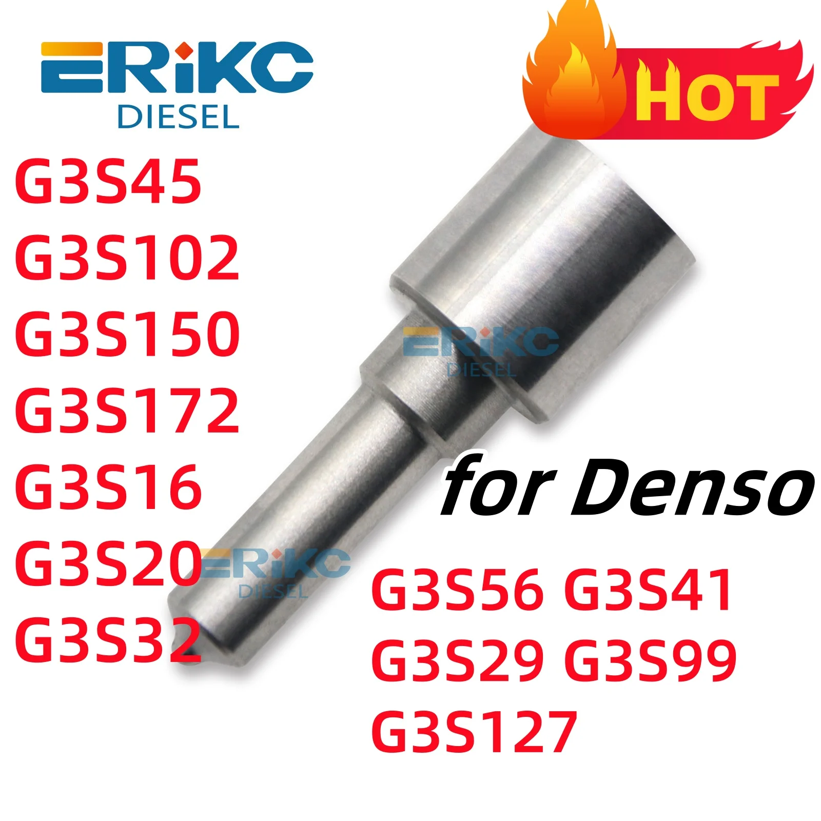 G3S45 G3S102 G3S150 G3S172 G3S16 G3S20 G3S32 G3S56 G3S41 G3S29 G3S99 G3S127 For Diesel Fuel Injection Nozzle
G3S45 G3S102 G3S150 G3S172 G3S16 G3S20 G3S32 G3S56 G3S41 G3S29 G3S99 G3S127 For Diesel Fuel Injection Nozzle