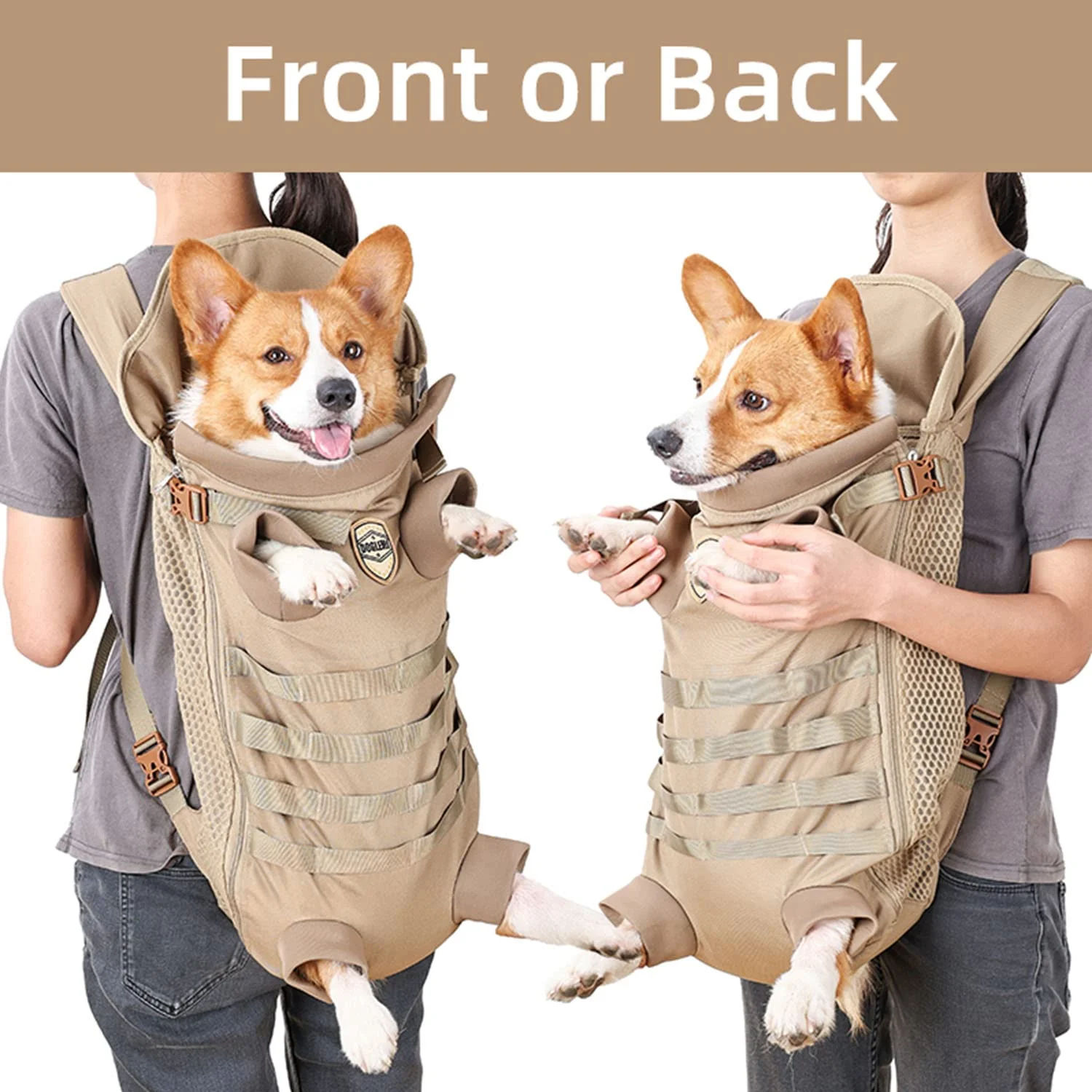 Luxury Dog Backpack Carrier for Small Medium Dogs Cats – Breathable Pet Travel Bag, Portable Outdoor Hiking Shoulder Bag
Luxury Dog Backpack Carrier for Small Medium Dogs Cats – Breathable Pet Travel Bag, Portable Outdoor Hiking Shoulder Bag
