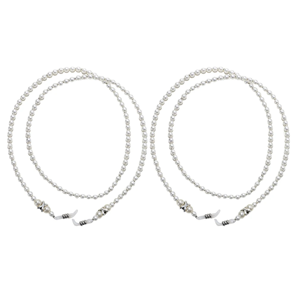 2pcs Pearl Chain Glasses Decorative Strap Eyewear Accessories Beaded Retainer Stylish AntiLoss For Glasses Masks
2pcs Pearl Chain Glasses Decorative Strap Eyewear Accessories Beaded Retainer Stylish AntiLoss For Glasses Masks