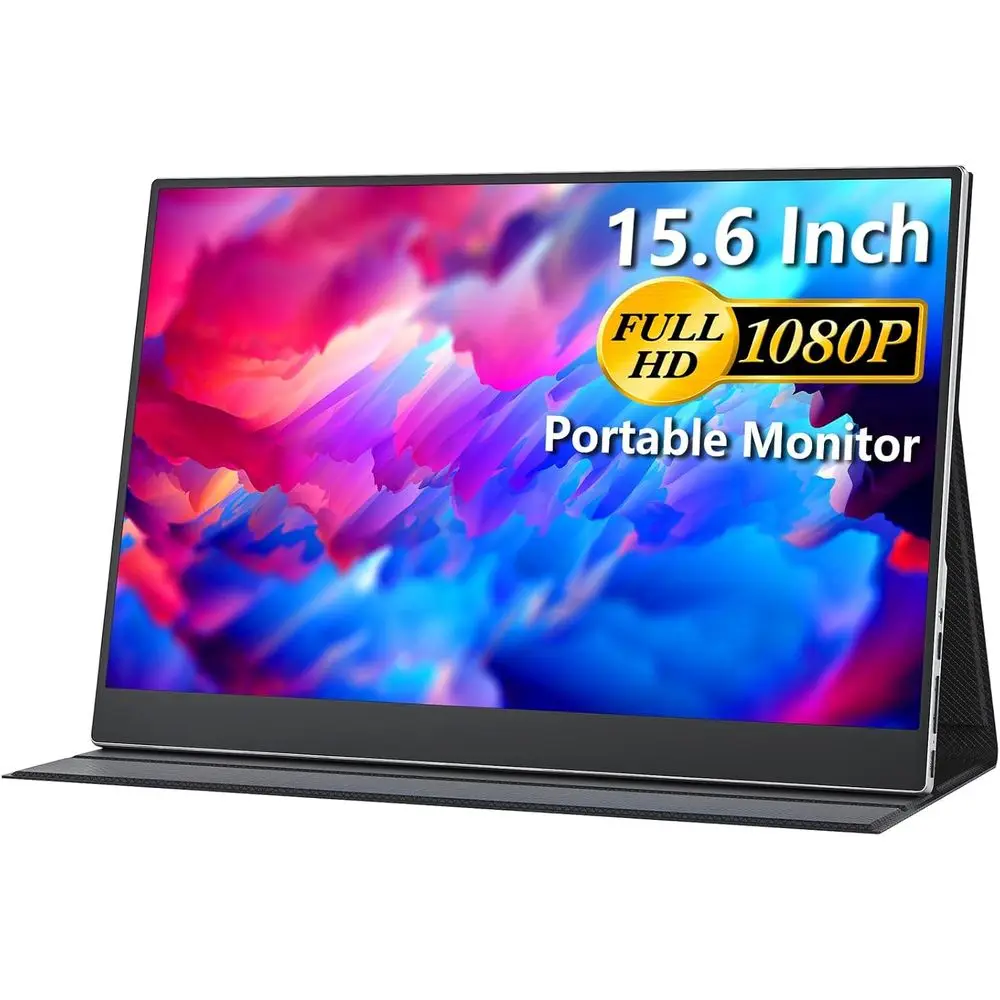 15.6-дюймовый портативный монитор 1080P с частотой 60 Гц, 85% sRGB, динамиками, HDMI и USB-C, креплением VESA, подставкой-чехлом для ноутбуков и игровых консолей
15.6-дюймовый портативный монитор 1080P с частотой 60 Гц, 85% sRGB, динамиками, HDMI и USB-C, креплением VESA, подставкой-чехлом для ноутбуков и игровых консолей