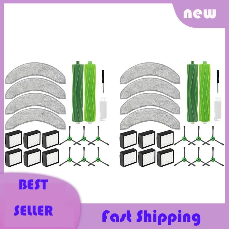 Necessary 2 Set Replacement Parts For Irobot Roomba Combo J7+J9+ Main Side Brush Hepa Filter Mop Cloth Accessories
Necessary 2 Set Replacement Parts For Irobot Roomba Combo J7+J9+ Main Side Brush Hepa Filter Mop Cloth Accessories