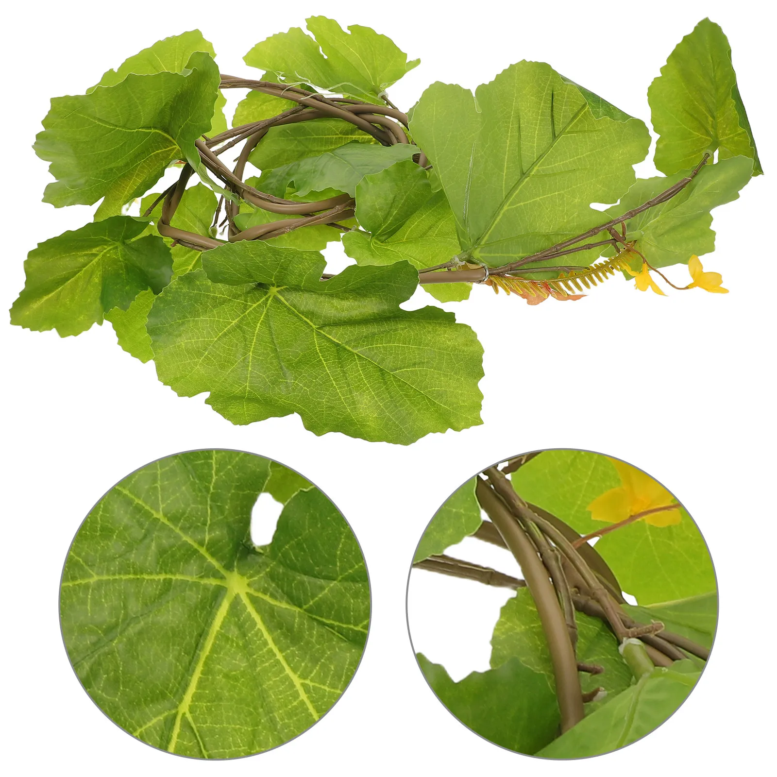 Realistic Pumpkin Vine Garland 1.7m Artificial Autumn Leaves Garland Fall Fireplace Hanging Decor Thanksgiving Party Indoor
Realistic Pumpkin Vine Garland 1.7m Artificial Autumn Leaves Garland Fall Fireplace Hanging Decor Thanksgiving Party Indoor