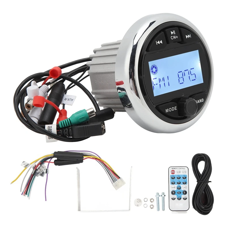 Du 12V Waterproof Bluetooth MP3 Player Anti Interference Digital Stereo Fm Am Audio Radio Accessories For Marine Boat Yacht Rv
Du 12V Waterproof Bluetooth MP3 Player Anti Interference Digital Stereo Fm Am Audio Radio Accessories For Marine Boat Yacht Rv