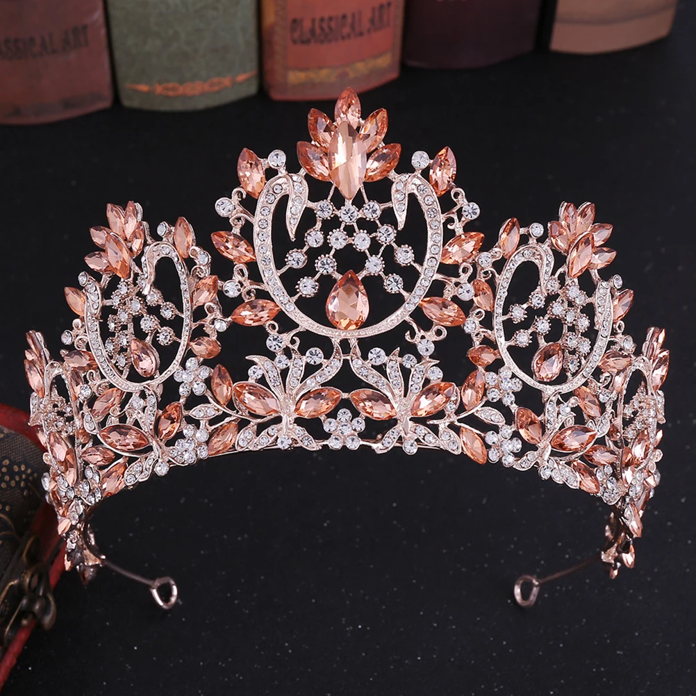 Bridal Tiara Bride Headdress Wedding Crown for Women Medieval Head Jewelry Rhinestone Inlaid Brightness Photography Cosplay
Bridal Tiara Bride Headdress Wedding Crown for Women Medieval Head Jewelry Rhinestone Inlaid Brightness Photography Cosplay