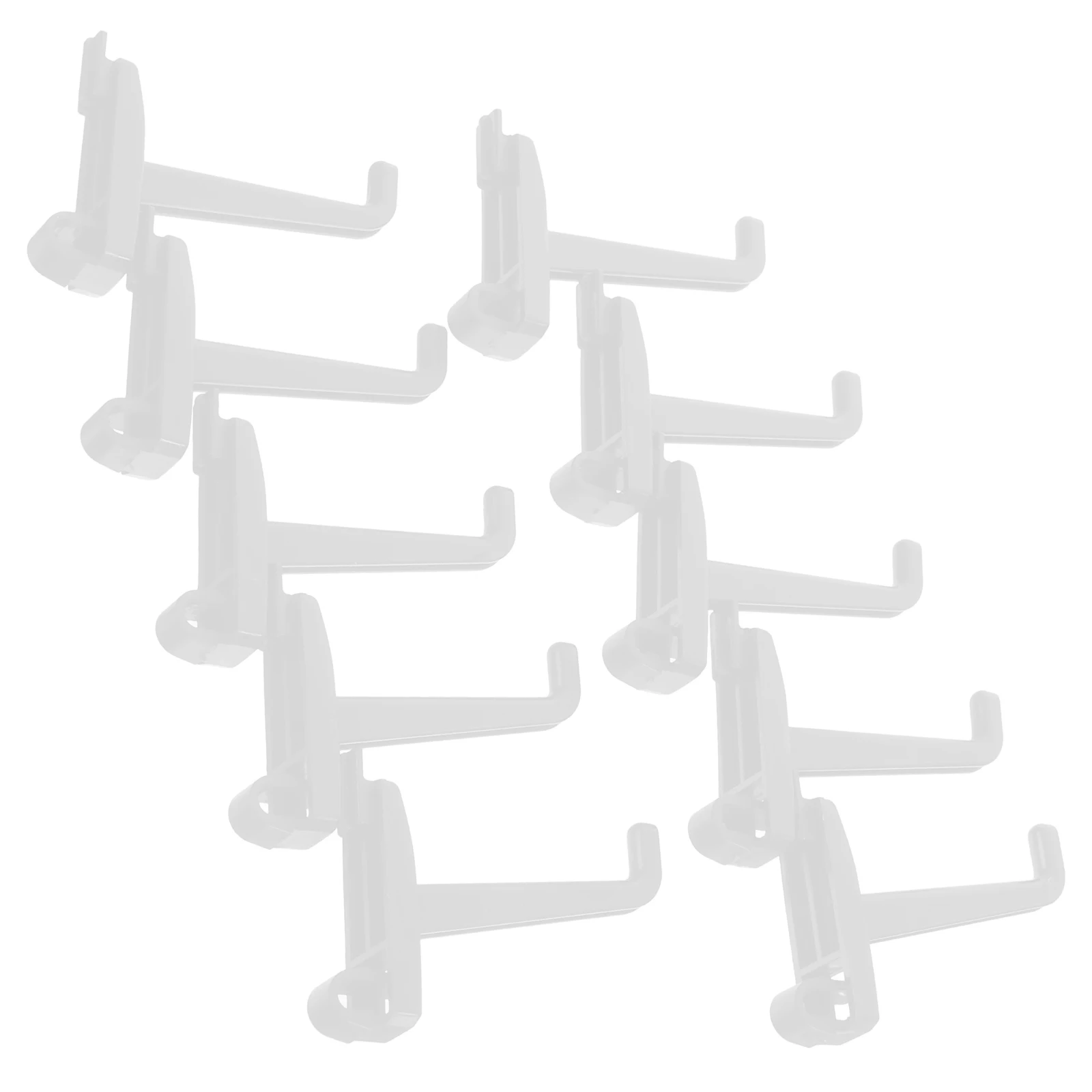 10pcs Square Hole Pegboard Hooks for Folding Chairs Shovels Rakes Ladders Tools Heavy Duty Wall Mounted Garage Storage
10pcs Square Hole Pegboard Hooks for Folding Chairs Shovels Rakes Ladders Tools Heavy Duty Wall Mounted Garage Storage