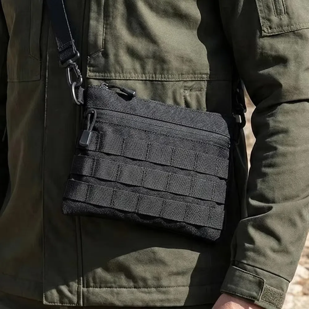 Outdoor Nylon Crossbody Bag Water Resistant Multi-functional EDC Shoulder Bag Large Capacity Cycling Bag For Outdoor Hiking
Outdoor Nylon Crossbody Bag Water Resistant Multi-functional EDC Shoulder Bag Large Capacity Cycling Bag For Outdoor Hiking