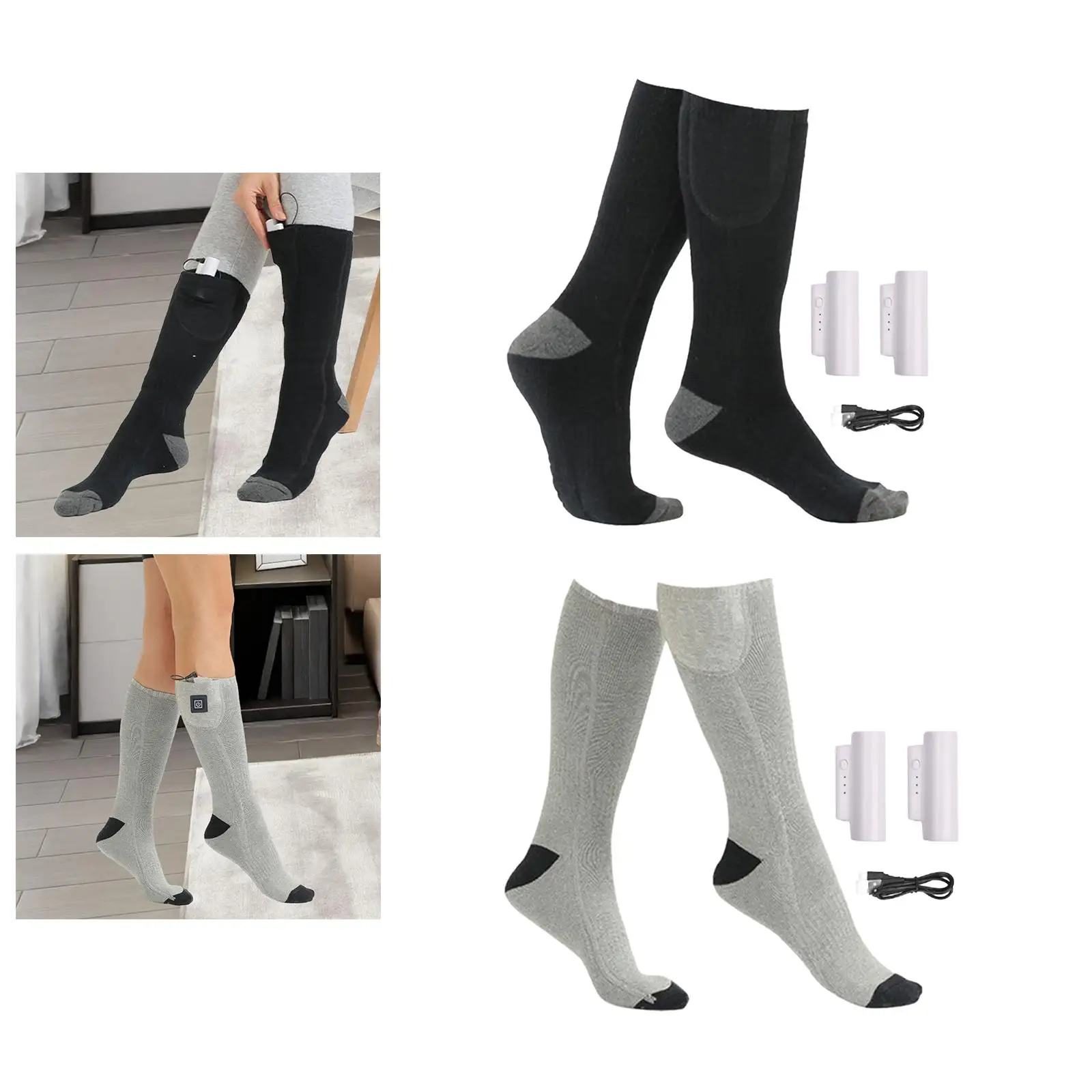 Heating Socks Winter Warm Ski Foot Warmer Comfortable Outdoor Cycling Heated
Heating Socks Winter Warm Ski Foot Warmer Comfortable Outdoor Cycling Heated