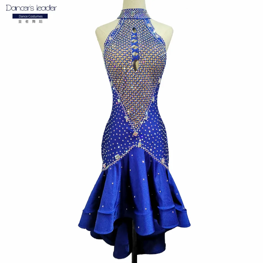 Latin Dance Dress High-end Custom Neck-fitting Full Diamond Dance Dress Cha Tango Female Adult Stage Professional Dress
Latin Dance Dress High-end Custom Neck-fitting Full Diamond Dance Dress Cha Tango Female Adult Stage Professional Dress