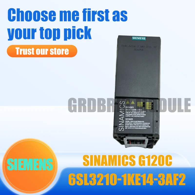 Brand New Original SIEMENS 6SL3210-1KE14-3AF2 6SL3210-1KE11-8AF2 G120C Rated Power
Brand New Original SIEMENS 6SL3210-1KE14-3AF2 6SL3210-1KE11-8AF2 G120C Rated Power