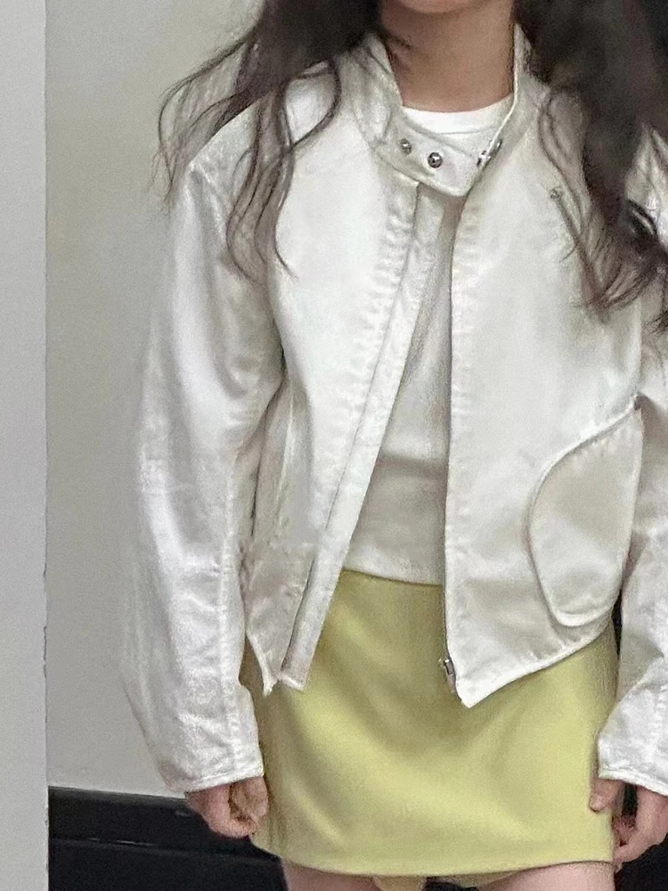 Spring Fashionable Short White Jacket for Girls Children's Korean Style Casual Outerwear Soft Processing Slim Fit Outdoor Clo...
Spring Fashionable Short White Jacket for Girls Children's Korean Style Casual Outerwear Soft Processing Slim Fit Outdoor Clo...
