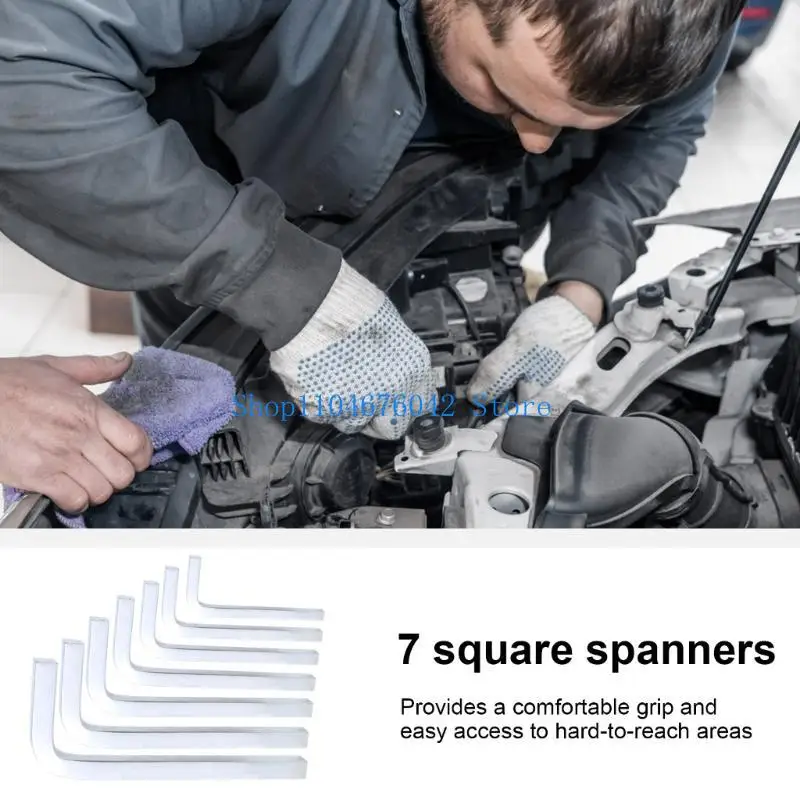 652F L shaped Screwdriver Square Head Wrench Wrench Set for for Various Screw Applications Easy Screw Handling
652F L shaped Screwdriver Square Head Wrench Wrench Set for for Various Screw Applications Easy Screw Handling