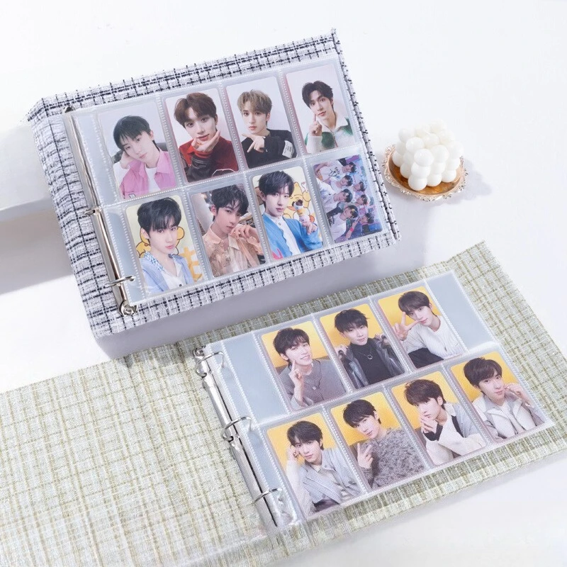 Magnetic Photo Album 7/8 Grids Photocard Binder with 50 Pages for 3inch Kpop Cards, Polaroids Photo Card Collect Korean 포카 바인더
Magnetic Photo Album 7/8 Grids Photocard Binder with 50 Pages for 3inch Kpop Cards, Polaroids Photo Card Collect Korean 포카 바인더