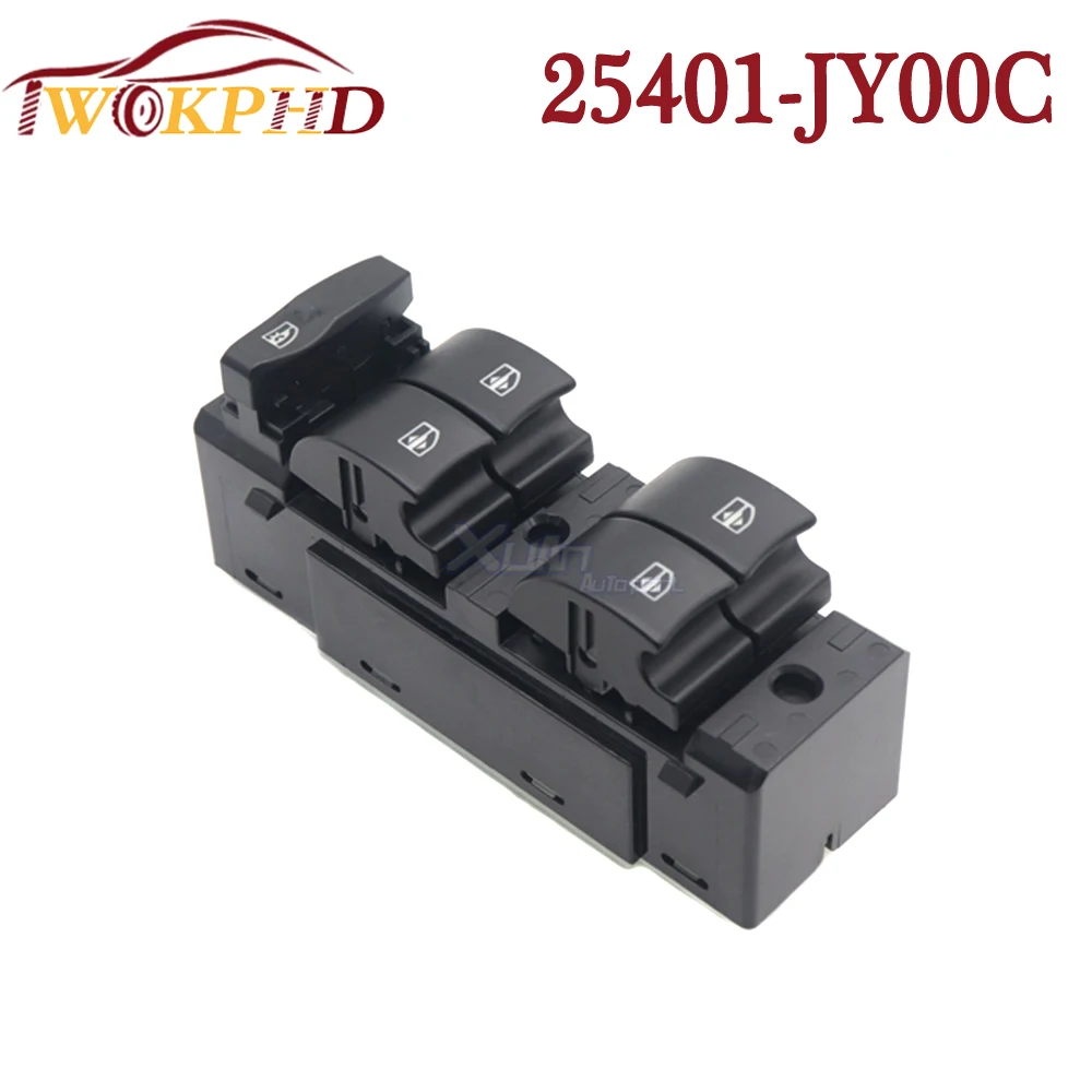 Black Driver Side Power Window Switch 25401JY00C For Renault Koleos 2008-2016 25401 JY00C 25401-JY00C
Black Driver Side Power Window Switch 25401JY00C For Renault Koleos 2008-2016 25401 JY00C 25401-JY00C