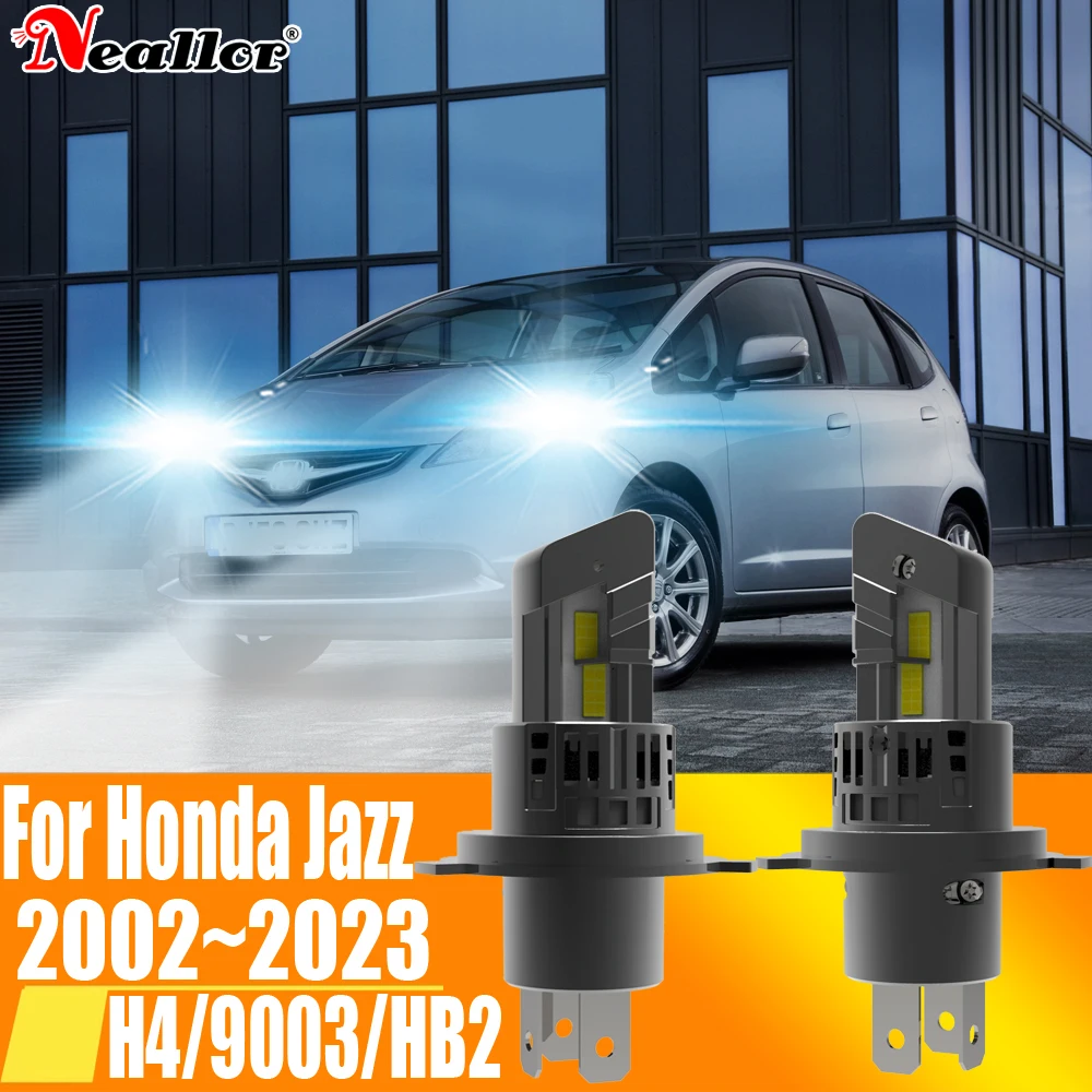 2pcs H4 HB2 9003 Led Headlight Canbus No Error Car Bulb High Power White Fog Light Diode Lamp 12v 55w For Honda Jazz 2002~2023
2pcs H4 HB2 9003 Led Headlight Canbus No Error Car Bulb High Power White Fog Light Diode Lamp 12v 55w For Honda Jazz 2002~2023