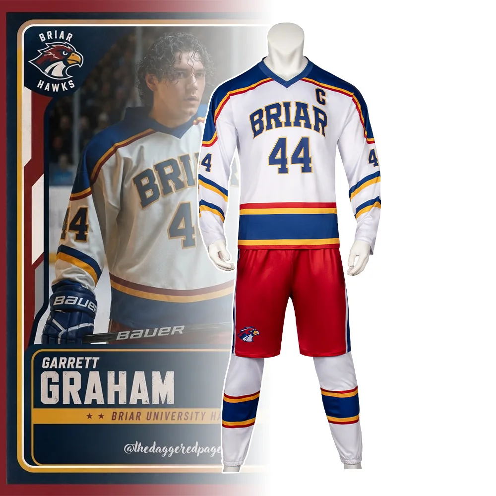 Off Campus Garrett Hockey Jersey Cosplay Full Set Hannah Sports Costume Briar U Uniform
Off Campus Garrett Hockey Jersey Cosplay Full Set Hannah Sports Costume Briar U Uniform