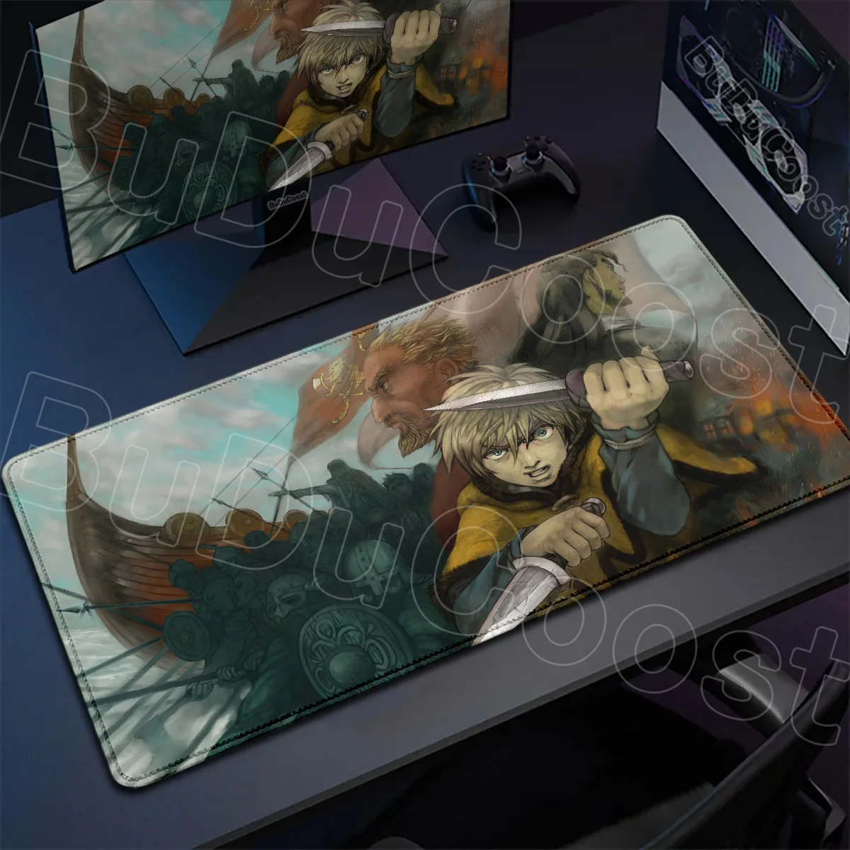 PC Laptop Extended Desk Mats XXL Gamer E-sports Computer Keyboard Carpet Vinland Saga Locking Edge Mouse Pad Non-slip Rubber Rug
PC Laptop Extended Desk Mats XXL Gamer E-sports Computer Keyboard Carpet Vinland Saga Locking Edge Mouse Pad Non-slip Rubber Rug