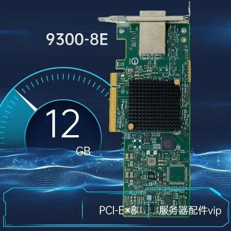 SAS 9300-8e SAS3008 12Gb/sHBA card, pass-through card
SAS 9300-8e SAS3008 12Gb/sHBA card, pass-through card