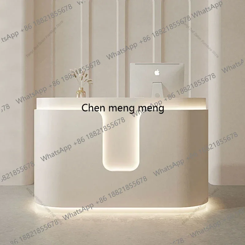 Italian Style Designer Reception Desks Modern Clothing Store Beauty Salon Reception Desks Simplicity Furniture Receptionen
Italian Style Designer Reception Desks Modern Clothing Store Beauty Salon Reception Desks Simplicity Furniture Receptionen