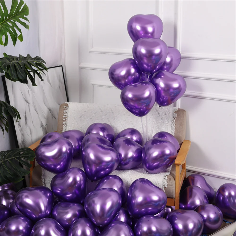 10/20/30Pcs 10Inch Heart Shaped Wedding Balloon Metal Latex Ballon Birthday Party Proposal Scene Decor Purple Gold Helium Baloon
10/20/30Pcs 10Inch Heart Shaped Wedding Balloon Metal Latex Ballon Birthday Party Proposal Scene Decor Purple Gold Helium Baloon