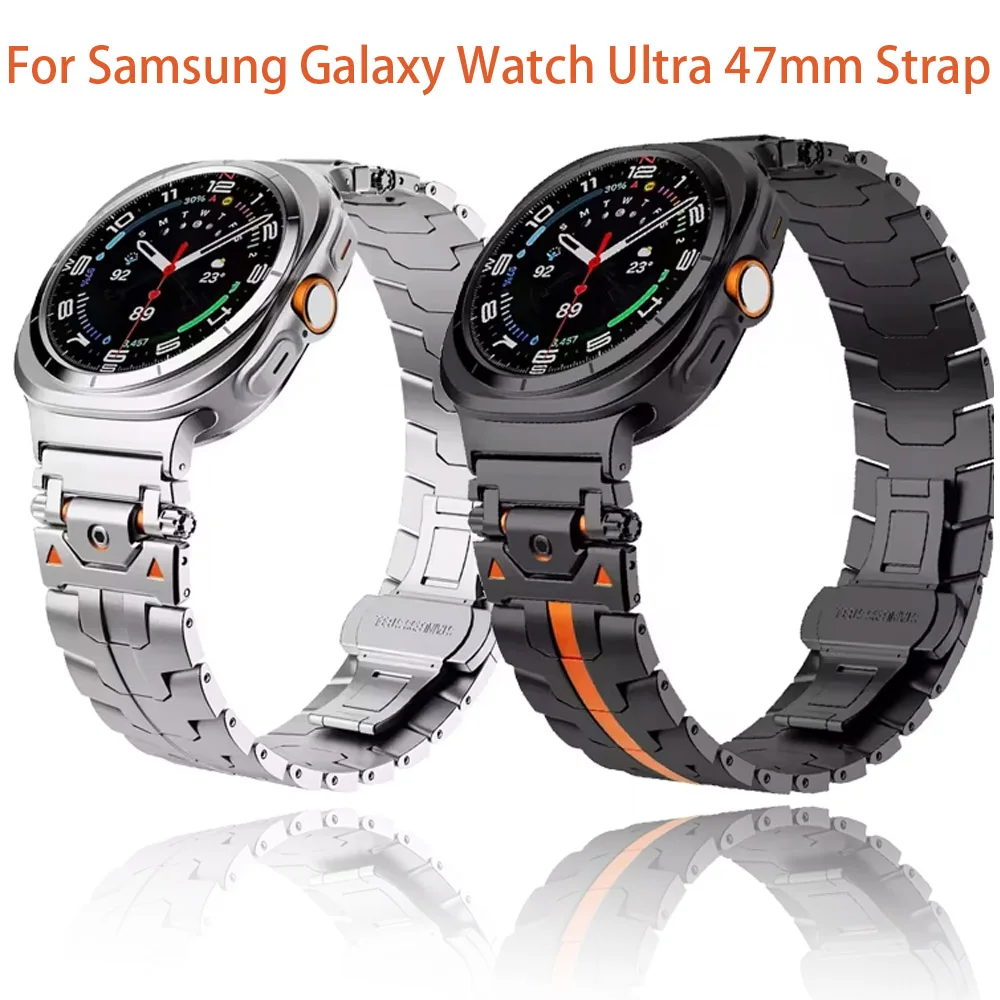 Metal Strap for Samsung Galaxy Watch Ultra 47mm Comfortable Wristband Replaceable Bracelet Galaxy Watch Ultra Accessories Correa
Metal Strap for Samsung Galaxy Watch Ultra 47mm Comfortable Wristband Replaceable Bracelet Galaxy Watch Ultra Accessories Correa