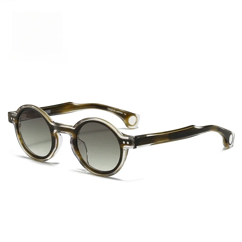 New Acetate Round Fashion Designer Luxury Brand Sunglasses Men and Women Outdoor Travel Fishing Protection Trend SunGlasses
New Acetate Round Fashion Designer Luxury Brand Sunglasses Men and Women Outdoor Travel Fishing Protection Trend SunGlasses