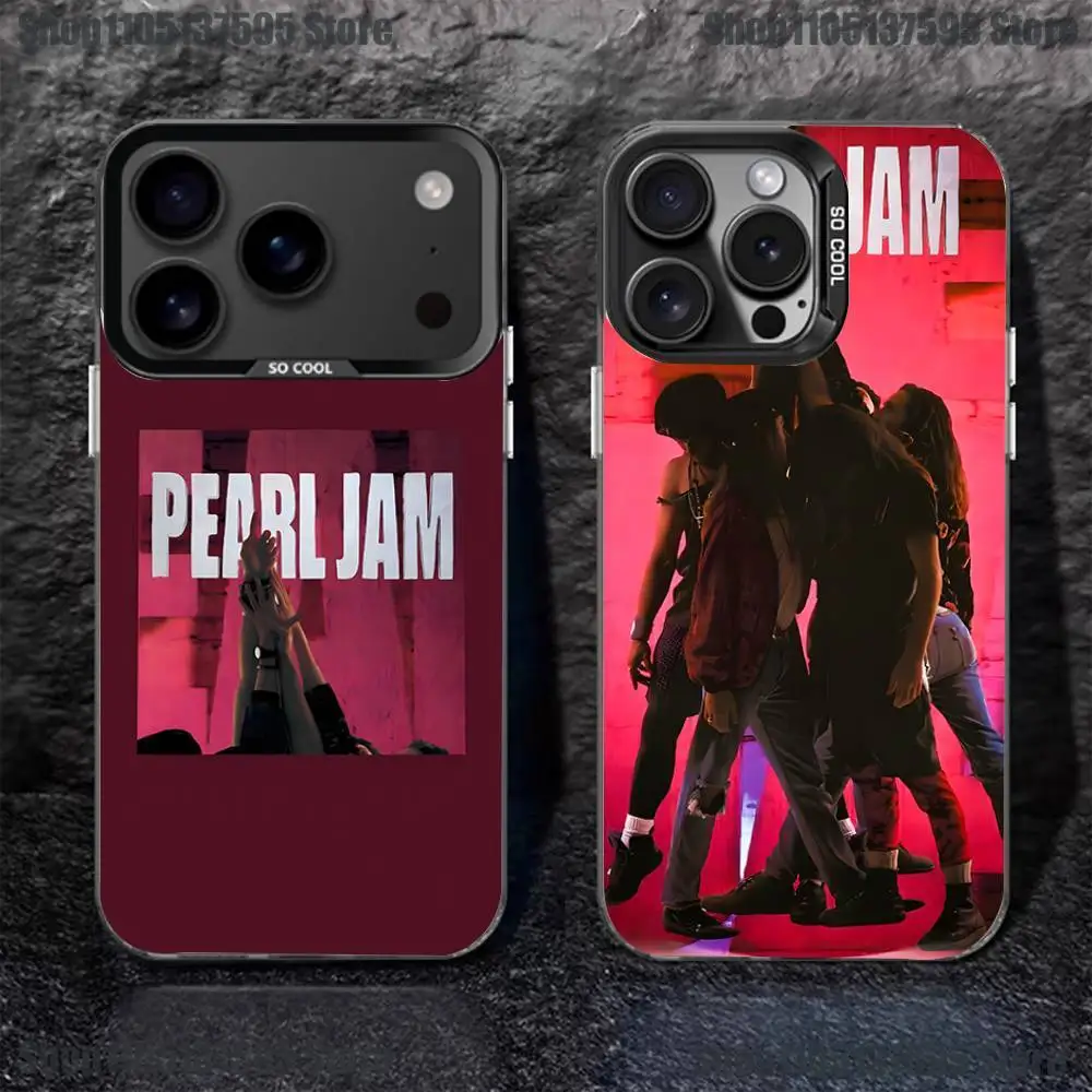 P-Pearl J-Jam Phone Case For iPhone 17,16,15,14,13,12,11,Pro,XS,Max,Plus,Mini,SE4,E Black Matte Shockproof Cover 
P-Pearl J-Jam Phone Case For iPhone 17,16,15,14,13,12,11,Pro,XS,Max,Plus,Mini,SE4,E Black Matte Shockproof Cover