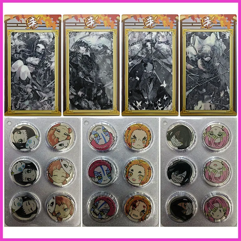 Anime Demon Slayer Rare Collectible Card Nezuko Giyuu Kochou Shinobu Zenitsu Mitsuri Obanai Akaza Toys for boys Birthday Present
Anime Demon Slayer Rare Collectible Card Nezuko Giyuu Kochou Shinobu Zenitsu Mitsuri Obanai Akaza Toys for boys Birthday Present