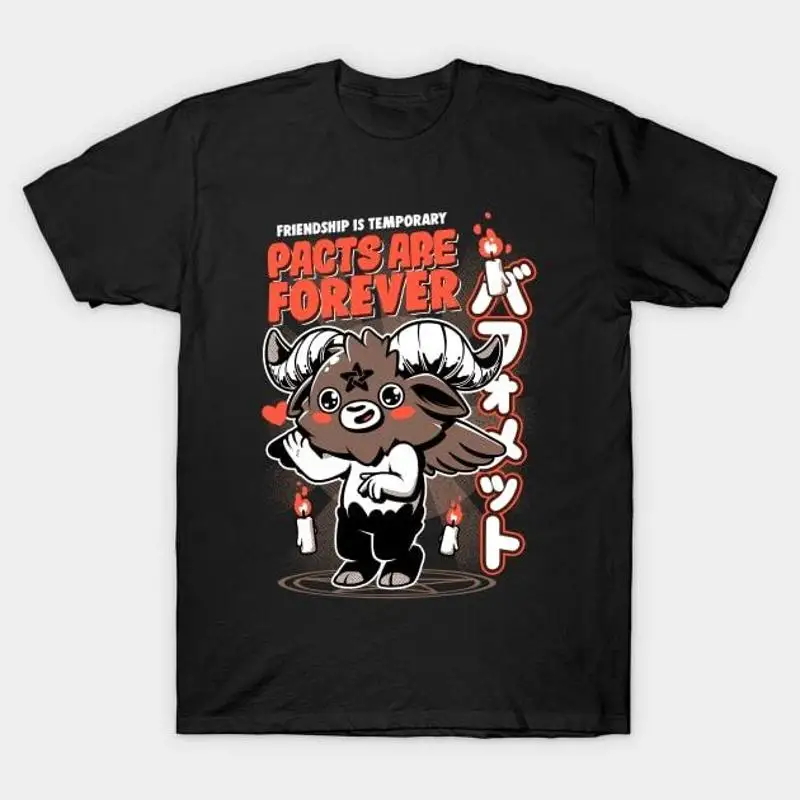 Pacts Are Forever Black Creepy and Cute T Shirt S 5XL Fast Shipping 
Pacts Are Forever Black Creepy and Cute T Shirt S 5XL Fast Shipping