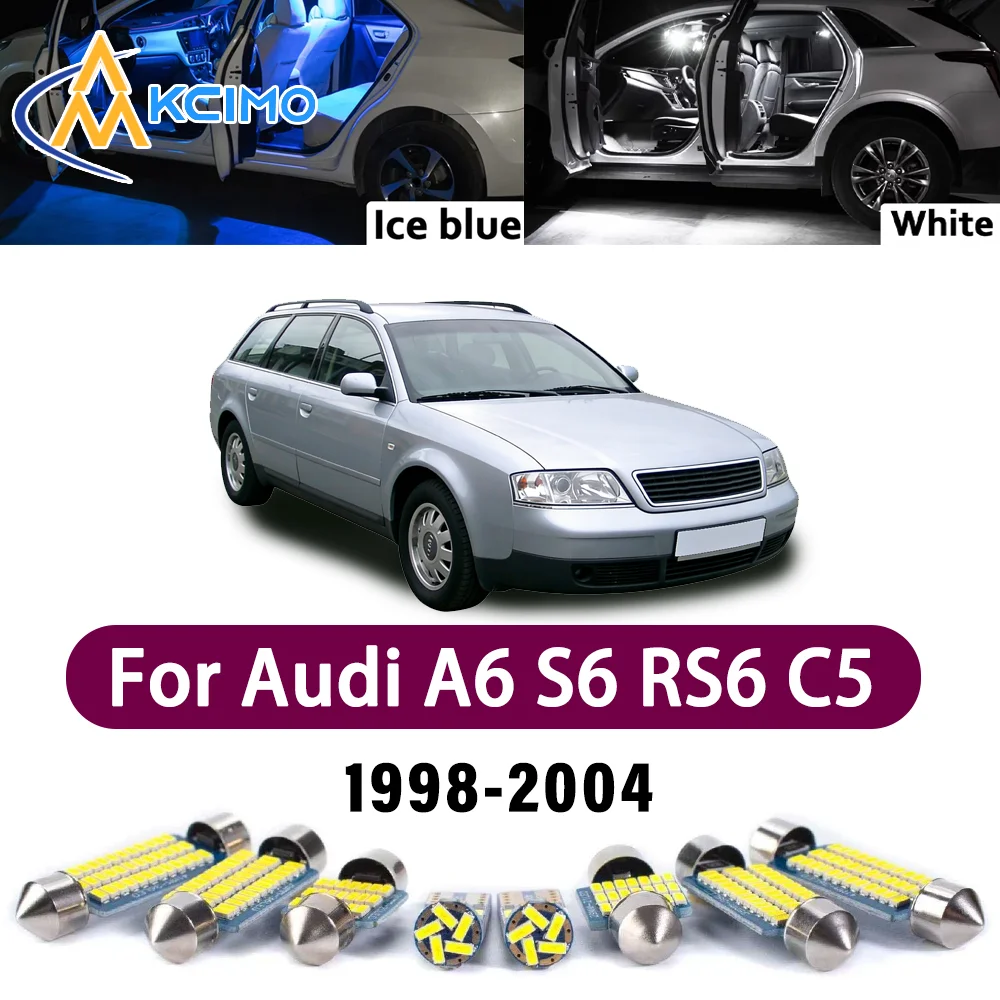 Error Free LED Interior Light Kit for Audi A6 S6 RS6 C5 Avant (1998-2004) Premium Bright Dome Trunk Mirror Reading Lamps Canbus
Error Free LED Interior Light Kit for Audi A6 S6 RS6 C5 Avant (1998-2004) Premium Bright Dome Trunk Mirror Reading Lamps Canbus