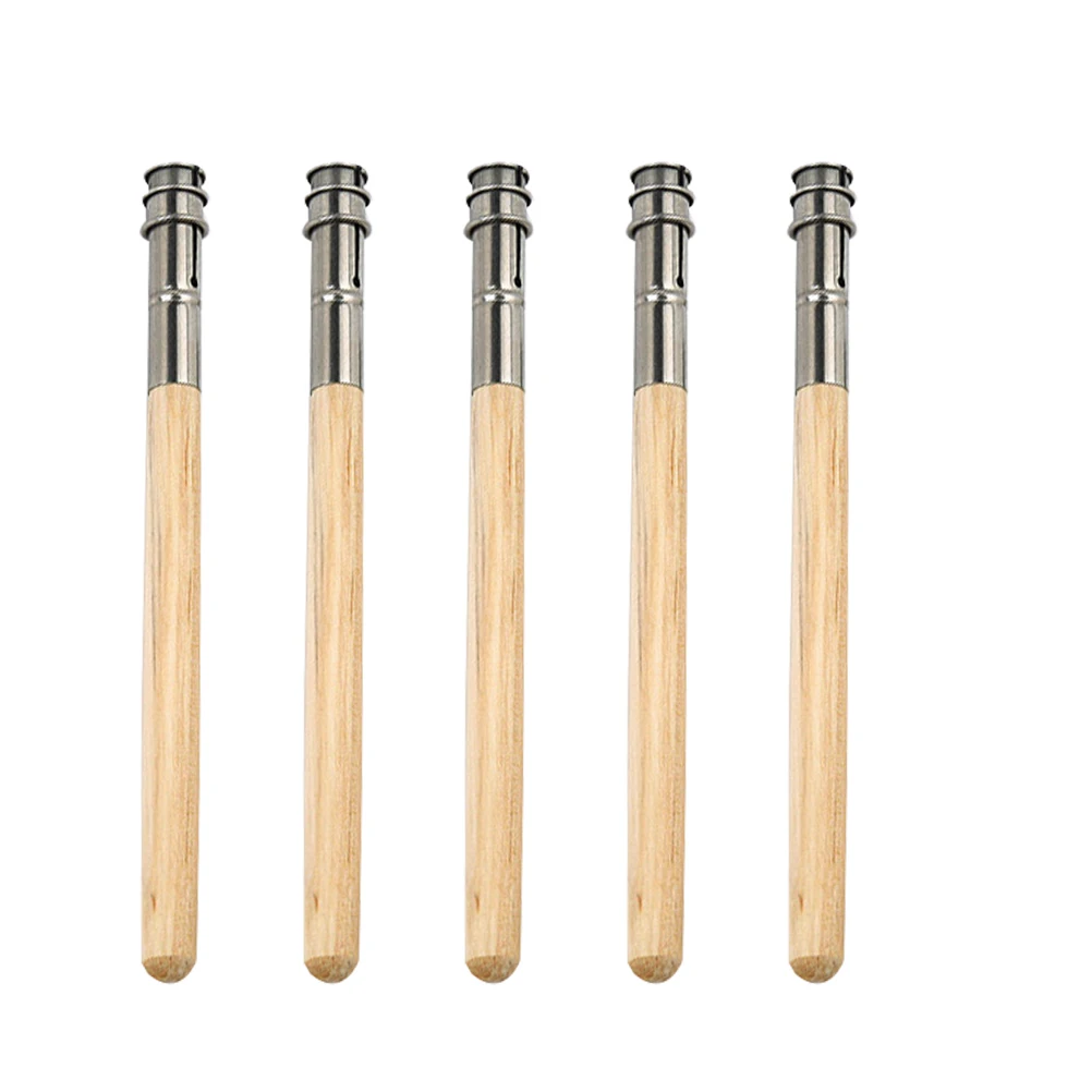 5 pcs Pencil Extender Lightweight Wood Metal Extension Rods Lengthener Holder Students Office Practical Storage Easy Use
5 pcs Pencil Extender Lightweight Wood Metal Extension Rods Lengthener Holder Students Office Practical Storage Easy Use