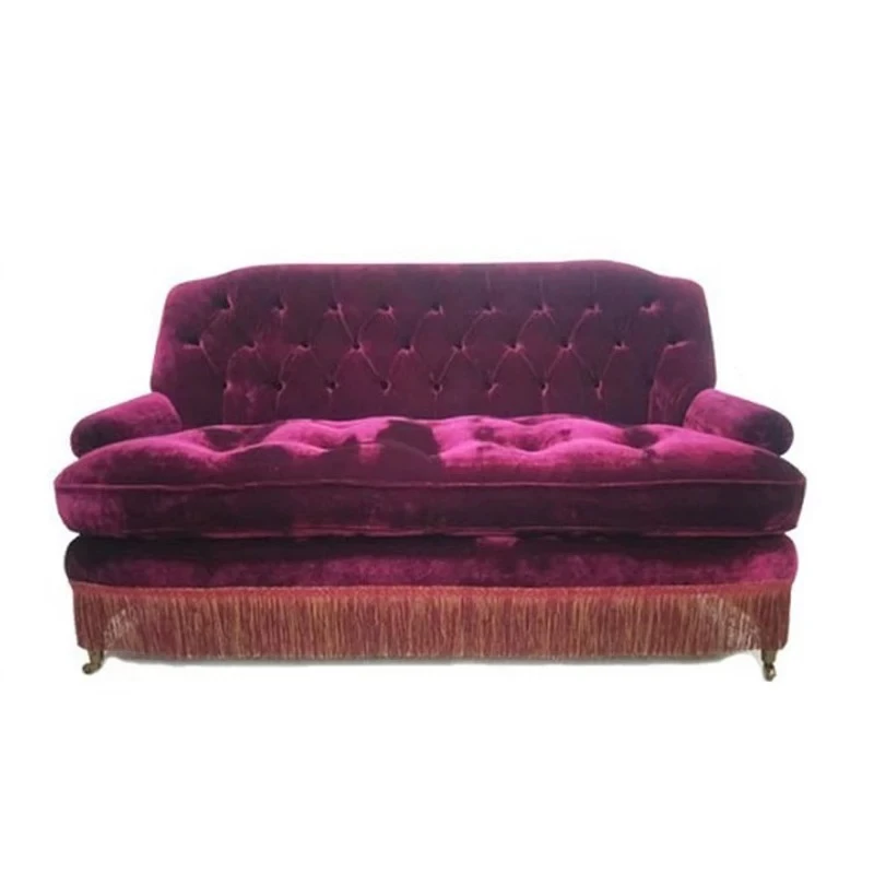 Retro sofa, double French buckle antique sofa
Retro sofa, double French buckle antique sofa