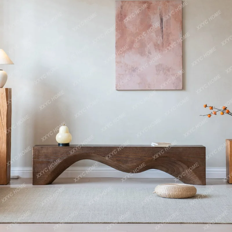Wabi Jifeng log bench bed and breakfast TV cabinet shopping mall rest stool retro solid wood pier shoe changing stool sitting
Wabi Jifeng log bench bed and breakfast TV cabinet shopping mall rest stool retro solid wood pier shoe changing stool sitting