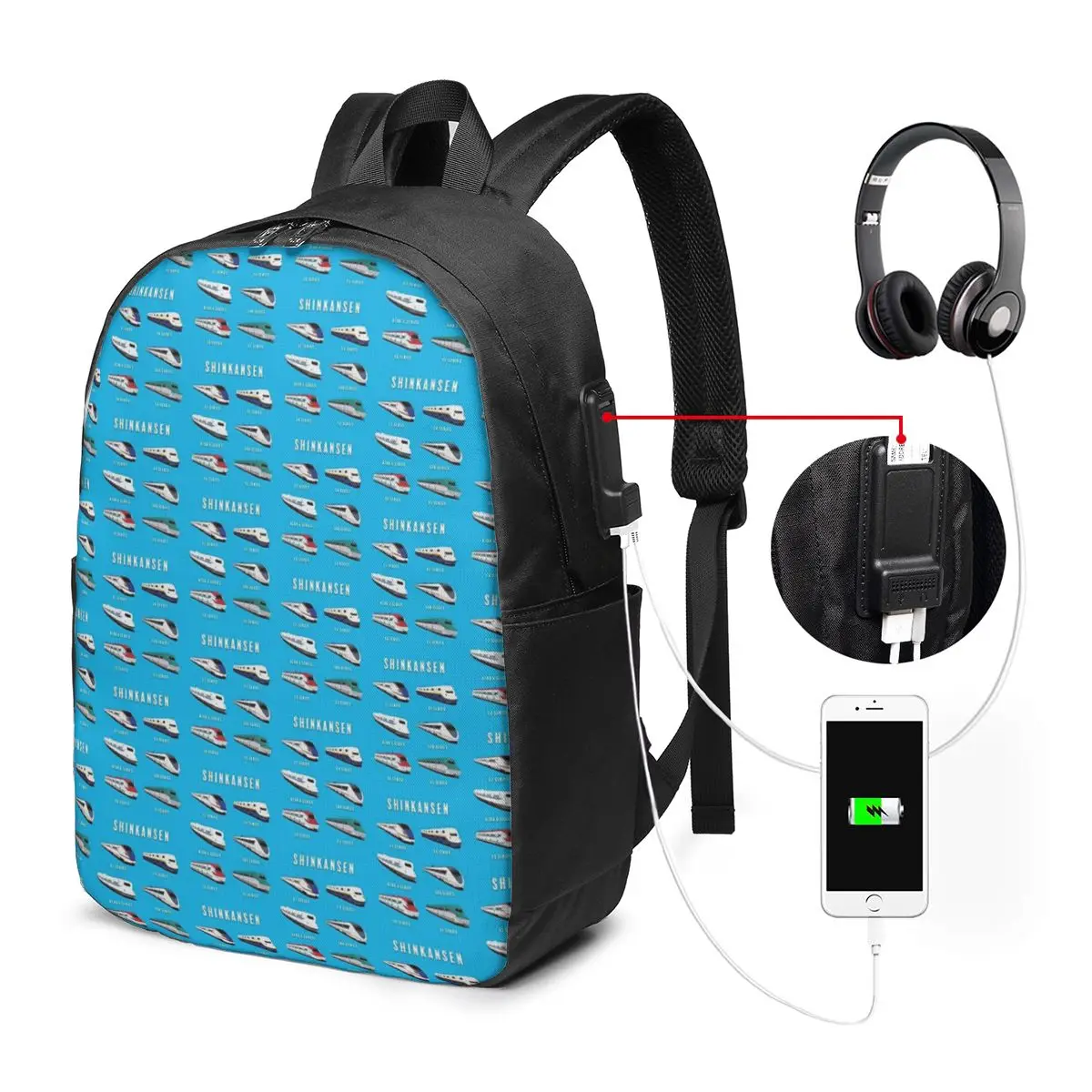 Japanese Shinkansen Bullet Trains Backpack Travel Notebook Bag Computer College Student School Bag Laptop Shoulder Bags
Japanese Shinkansen Bullet Trains Backpack Travel Notebook Bag Computer College Student School Bag Laptop Shoulder Bags