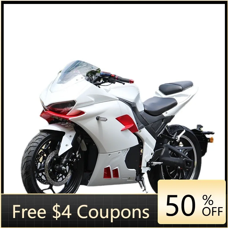 Rs Adult 72V 1500W Lithium Battery Steel Frame Sport Style High Speed Electric Motorcycle (E-Motorcycle) 80-120km/h
Rs Adult 72V 1500W Lithium Battery Steel Frame Sport Style High Speed Electric Motorcycle (E-Motorcycle) 80-120km/h