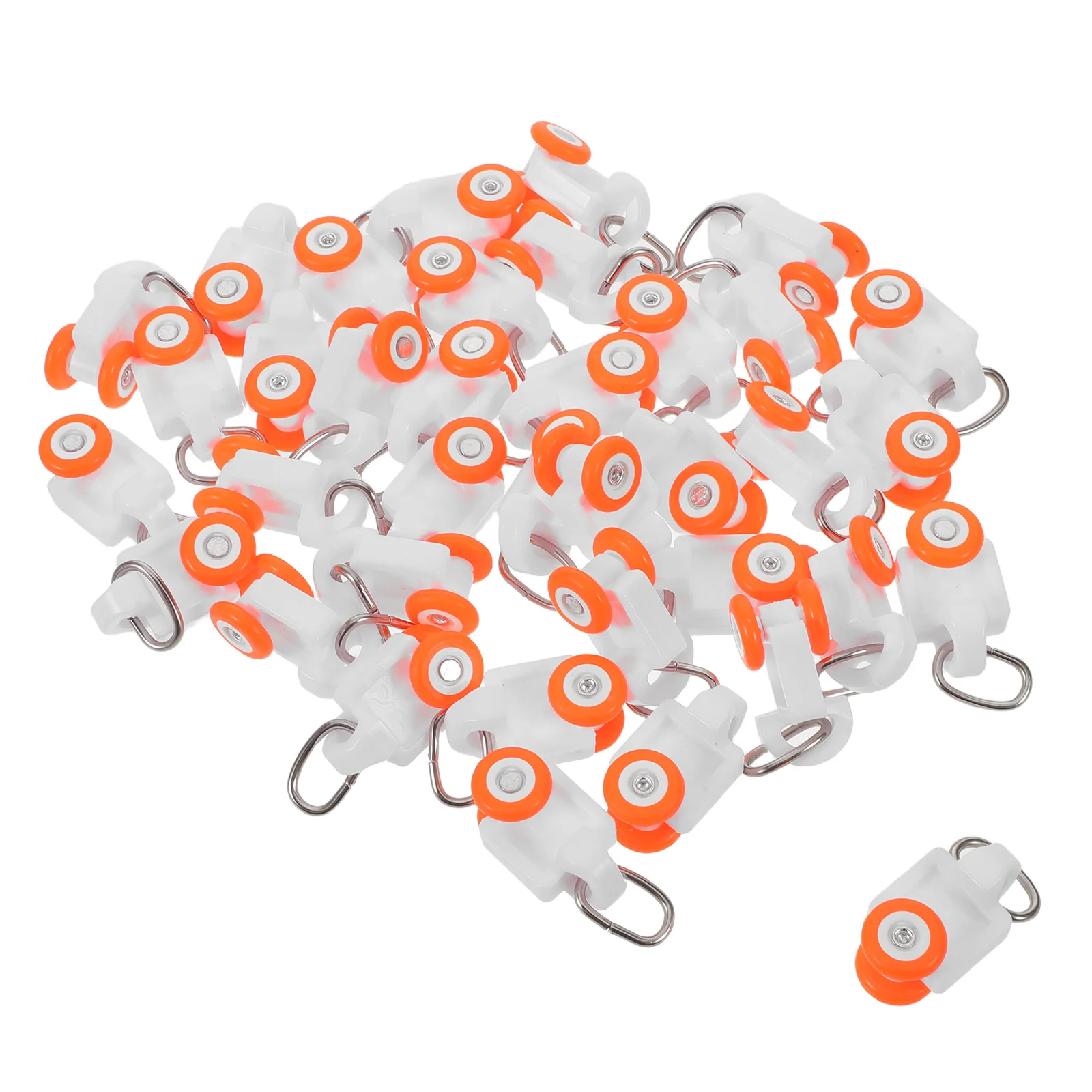 120pcs Curtain Track Roller Gliders Smooth Sliding Plastic Guide Wheels For Ceiling Curtain Rails Universal Replacement Rollers
120pcs Curtain Track Roller Gliders Smooth Sliding Plastic Guide Wheels For Ceiling Curtain Rails Universal Replacement Rollers