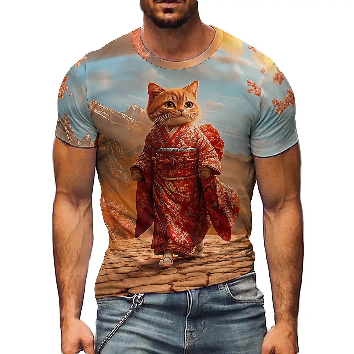 Men's Horror Element 3D Printed Short-Sleeve T-Shirt - Summer Beach, Men's Couple Outfit
Men's Horror Element 3D Printed Short-Sleeve T-Shirt - Summer Beach, Men's Couple Outfit