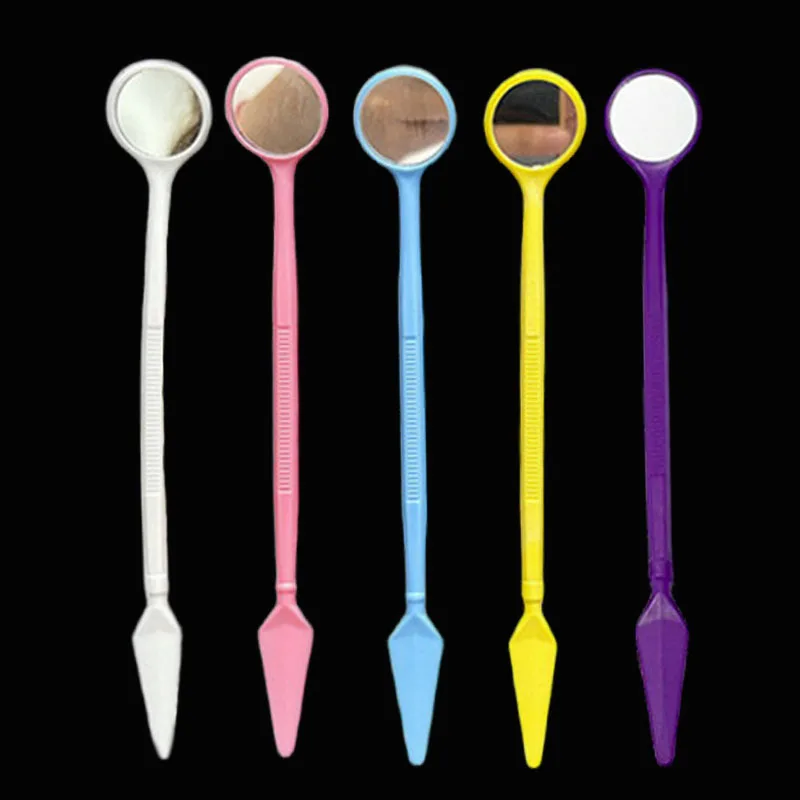 1/5PCS Dental Mouth Mirror Disposable Oral Mirror Reflector Color Single-sided Mascara Mirror Teeth Whitening Dentist Tools
1/5PCS Dental Mouth Mirror Disposable Oral Mirror Reflector Color Single-sided Mascara Mirror Teeth Whitening Dentist Tools