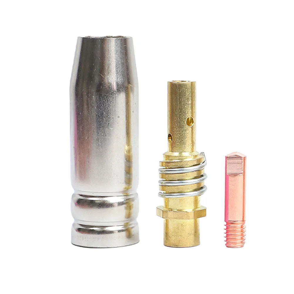 10PCS For MIG Welding Accessory Set with 6 Tips 0 023 inch 2 Gas Nozzles and 2 Gas Diffusers for Seamless Welding
10PCS For MIG Welding Accessory Set with 6 Tips 0 023 inch 2 Gas Nozzles and 2 Gas Diffusers for Seamless Welding