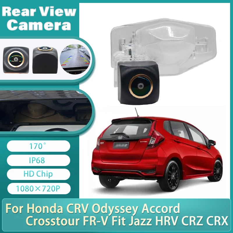 170° HD CCD 1080*720P Car Rear View Camera For Honda CRV Odyssey Accord Crosstour FR-V Fit Jazz HRV CRZ CRX Night Vision Vehicle
170° HD CCD 1080*720P Car Rear View Camera For Honda CRV Odyssey Accord Crosstour FR-V Fit Jazz HRV CRZ CRX Night Vision Vehicle