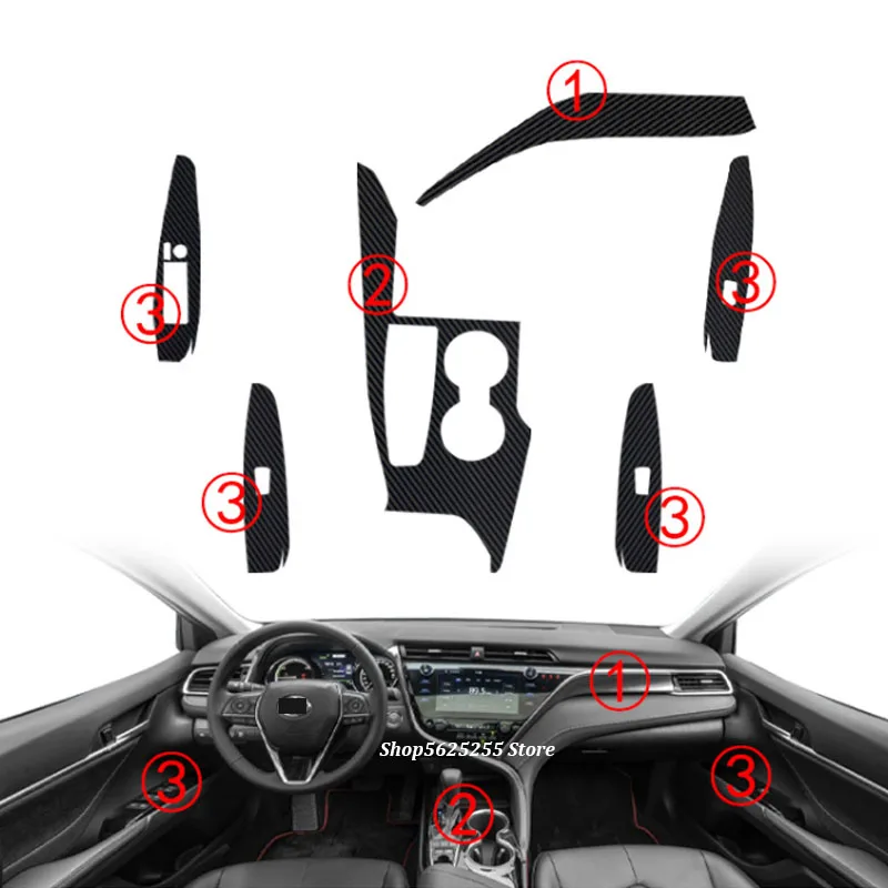 Carbon Fiber Car Sticker for Toyota Camry 2019 2020 2021 Gear Shift Frame Panel MembraneInterior Modification Accessories
Carbon Fiber Car Sticker for Toyota Camry 2019 2020 2021 Gear Shift Frame Panel MembraneInterior Modification Accessories