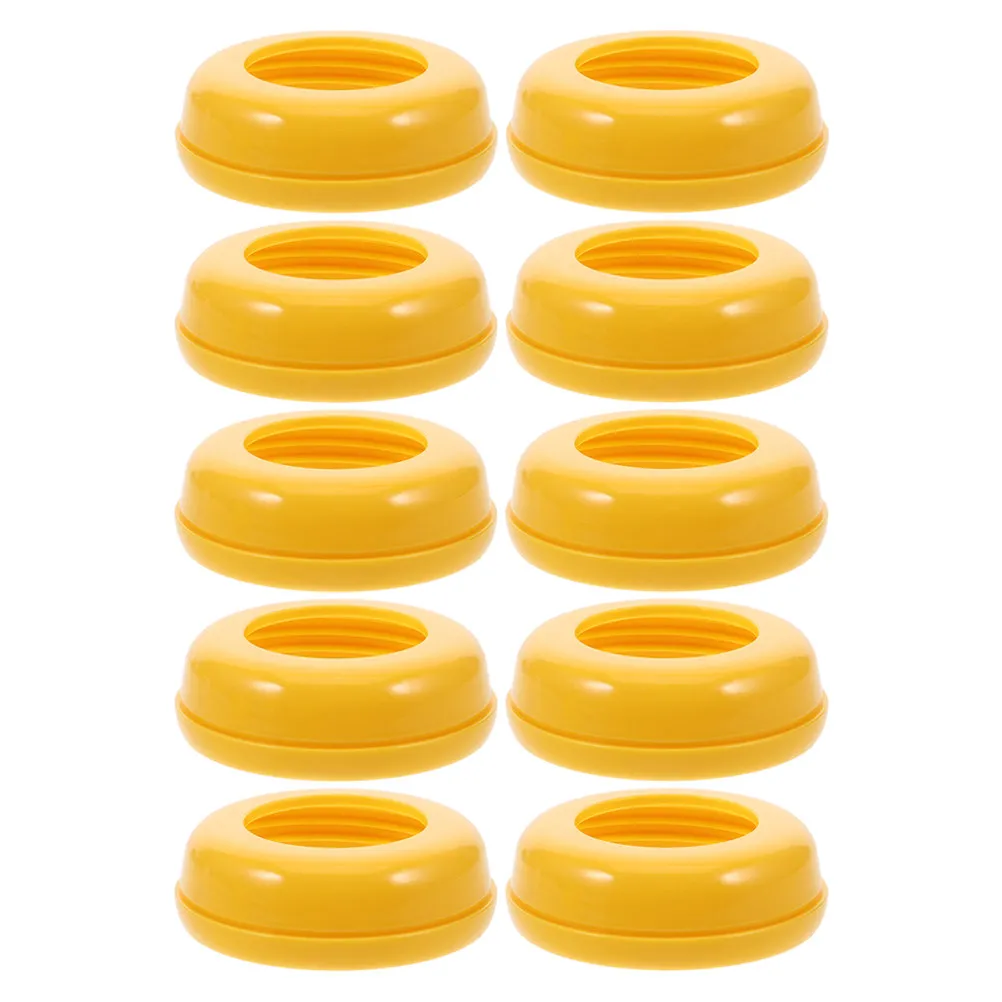 10Pcs Baby Bottle Caps Rings Wide Neck Replacement Leakproof Screw-on Collar Plastic Collar for Baby Bottle Feeding Accessories
10Pcs Baby Bottle Caps Rings Wide Neck Replacement Leakproof Screw-on Collar Plastic Collar for Baby Bottle Feeding Accessories