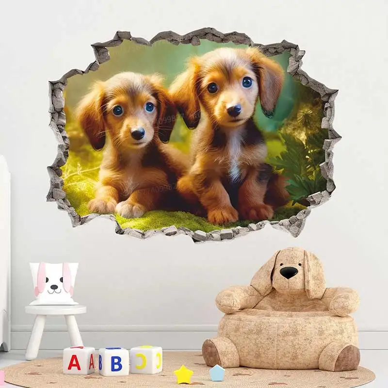 Dogs Wall Sticker, Puppy Wall Decal, Waterproof Stickers, Pet, Animals, Nature, Decor, Wall Art Home Decoration M1618
Dogs Wall Sticker, Puppy Wall Decal, Waterproof Stickers, Pet, Animals, Nature, Decor, Wall Art Home Decoration M1618