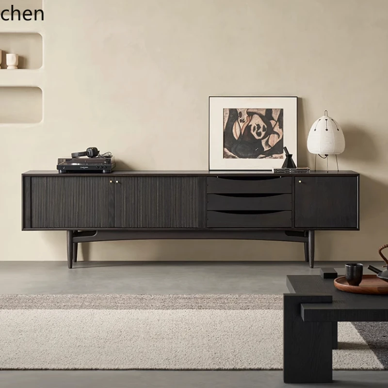 HTT TV cabinet high-end atmosphere solid wood retro living room home floor cabinet living room decoration
HTT TV cabinet high-end atmosphere solid wood retro living room home floor cabinet living room decoration