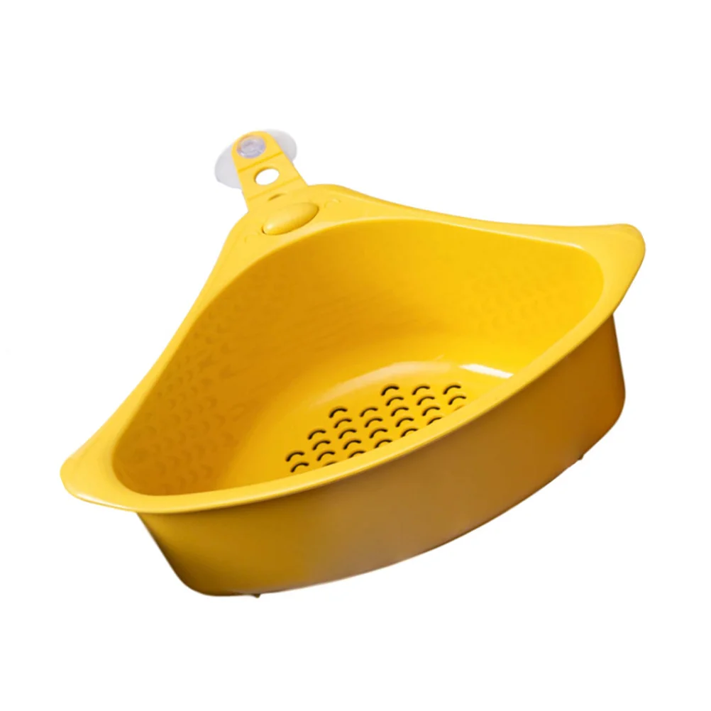 Thick Plastic Sink Strainer Basket Triangular Corner Rack Suction Cup Drain Storage Holder Kitchen Organizer Sink Drain Strainer
Thick Plastic Sink Strainer Basket Triangular Corner Rack Suction Cup Drain Storage Holder Kitchen Organizer Sink Drain Strainer