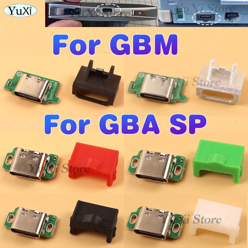 For GBA SP USB Type-C Charging Socket Audio Power Delivery Type C Mod With 3D Printed For For Gameboy Advance SP Micro GBM Part
For GBA SP USB Type-C Charging Socket Audio Power Delivery Type C Mod With 3D Printed For For Gameboy Advance SP Micro GBM Part