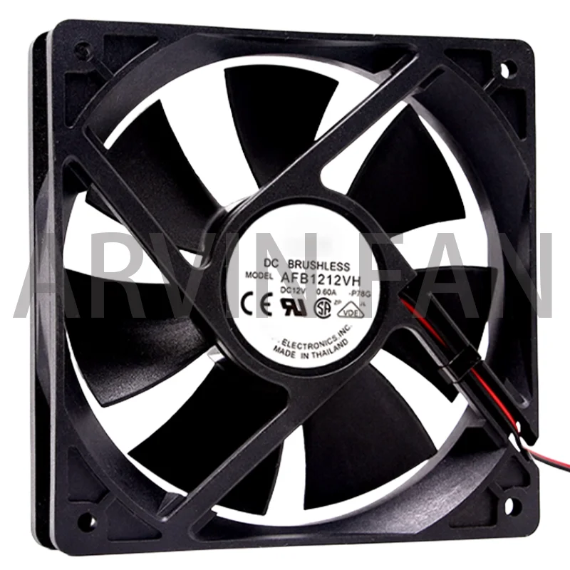 AFB1212VH 12025 12 СМ 12 В 0,60 А Бесшумный корпус Охлаждающий вентилятор с большим объемом воздуха
AFB1212VH 12025 12 СМ 12 В 0,60 А Бесшумный корпус Охлаждающий вентилятор с большим объемом воздуха