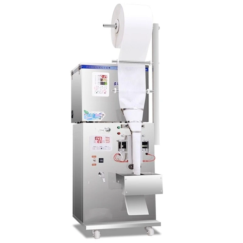 Fully automatic tea bag spiral feeding and packaging machine, sealing granule powder tea packaging machine
Fully automatic tea bag spiral feeding and packaging machine, sealing granule powder tea packaging machine